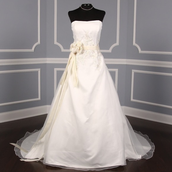 ST PUCCHI Grace Z157 Embroidered Organza Formal Bridal Plus Wedding Dress 20